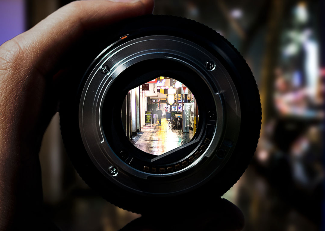 Obiettivo macchina fotografica