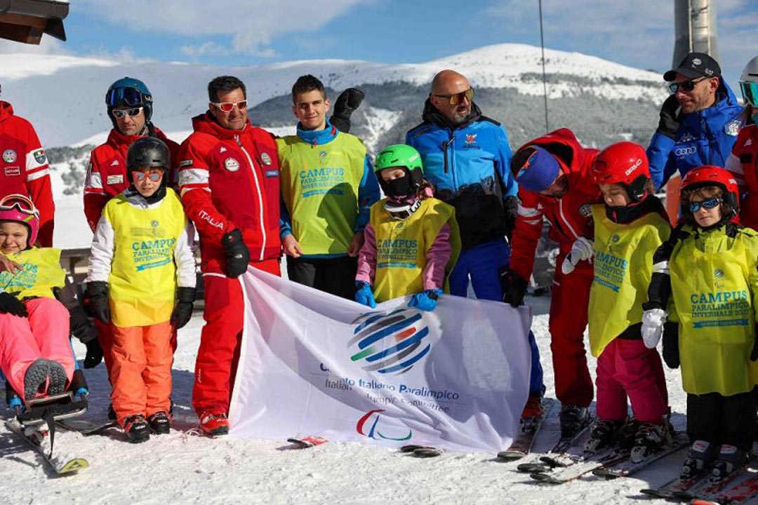 campus invernali di avviamento organizzati dal CIP Comitato Italiano Paralimpico