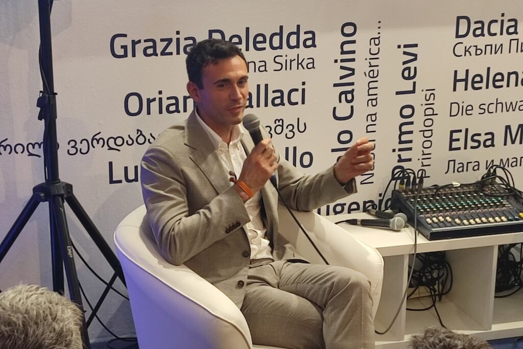 Salone del Libro di Torino, il fondatore di Insuperabili Davide Leonardi