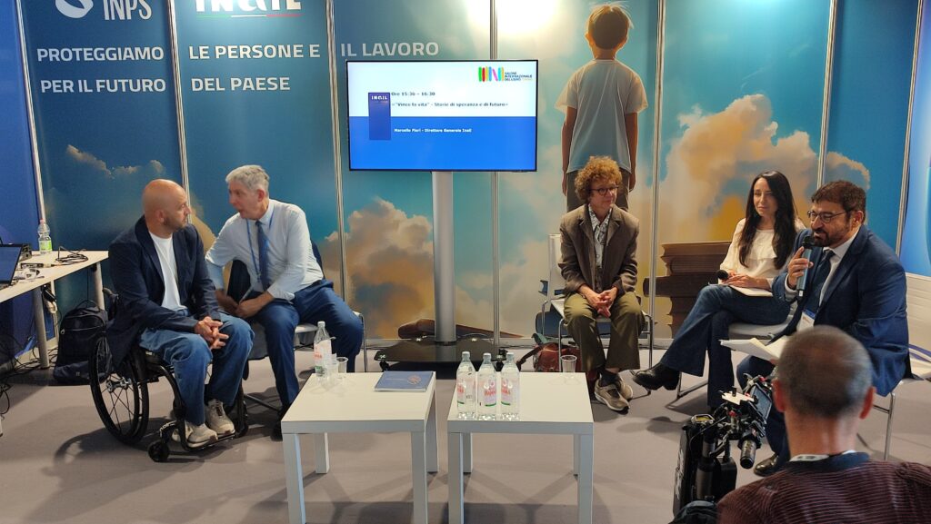 Salone del Libro 2025, evento inail 