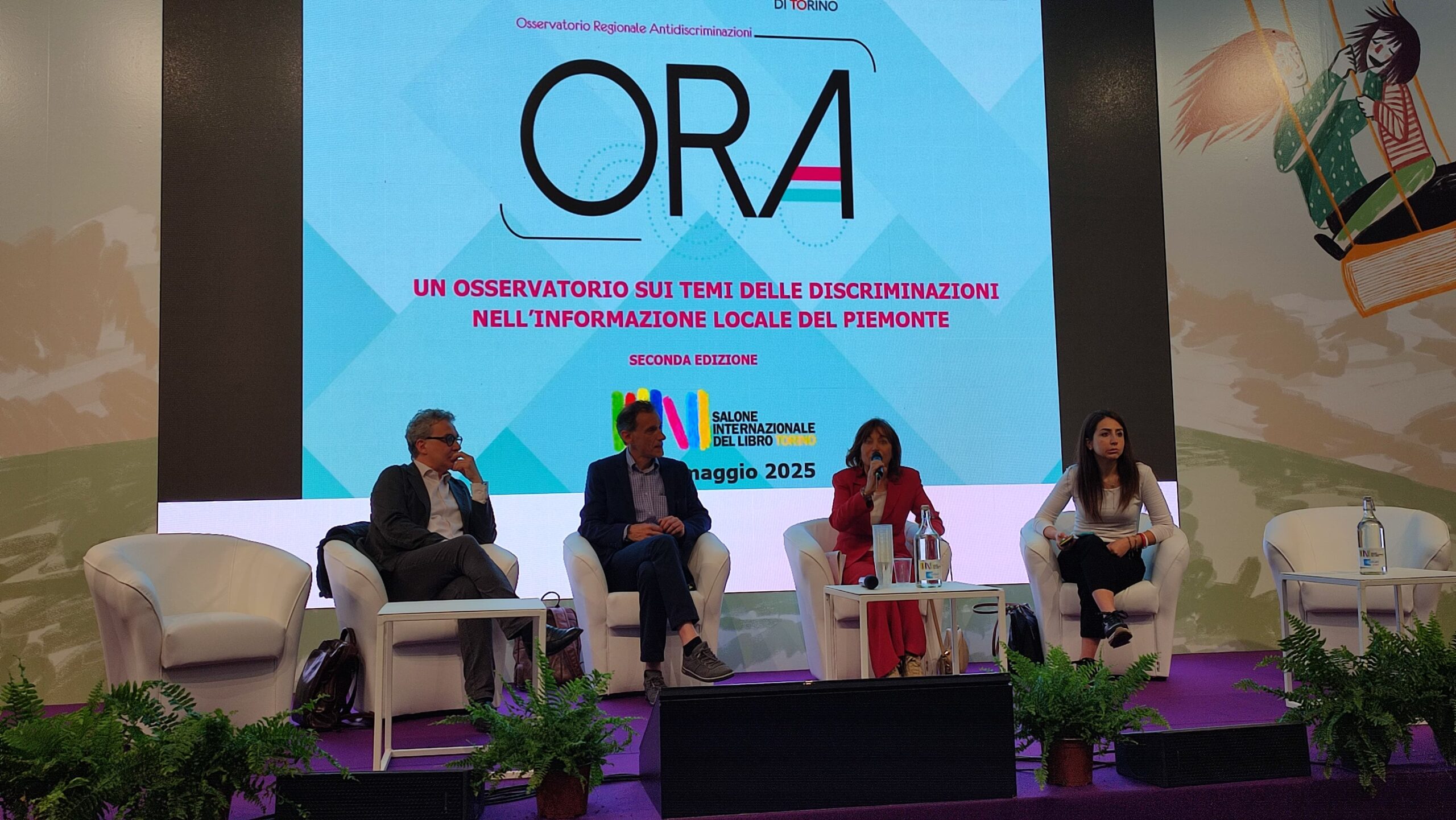 Salone del Libro di Torino 2025, la presentazione della ricerca dell'osservatorio ORA contro le discriminazioni